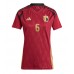 Belgium Axel Witsel #6 Replica Home Shirt Ladies Euro 2024 Short Sleeve